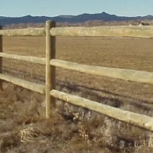 3 Rail Post & Dowel - Treated (IN STOCK)